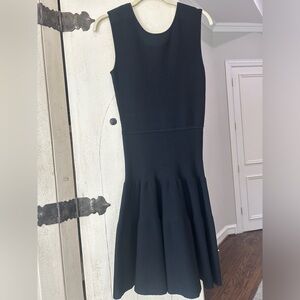 Issa London black rayon/spandex dress
